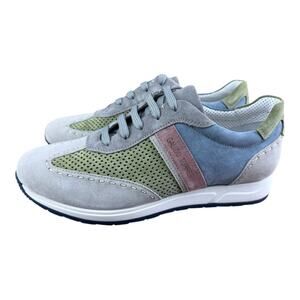 Galizio Torresi Men’s super light Leather Casual Sneakers  Boat size 8.5/9 |42